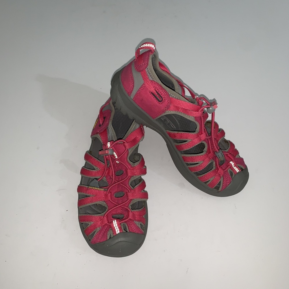 KEEN Shoes Youth Size 5 Pink Waterproof Closed Toe Sandals Hiking Trail EU 37